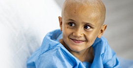 young cancer patient